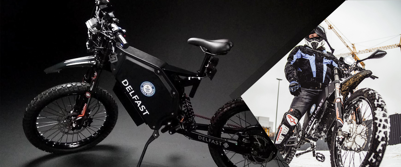 80 km/h et 320 km d'autonomie pour ce vélo électrique Delfast